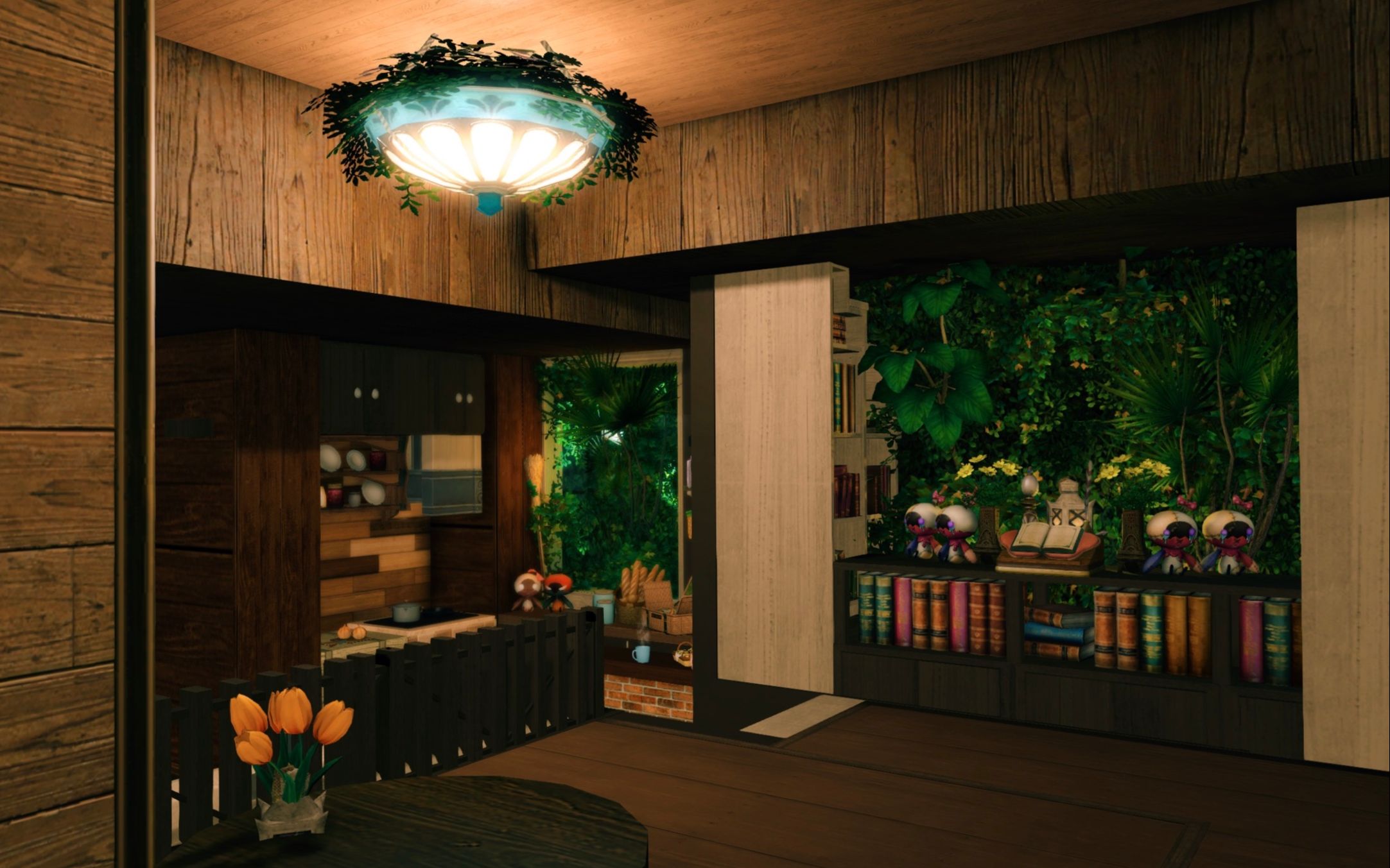 【ff14装修】s房-森系木屋-不封层_哔哩哔哩bilibili_最终幻想14