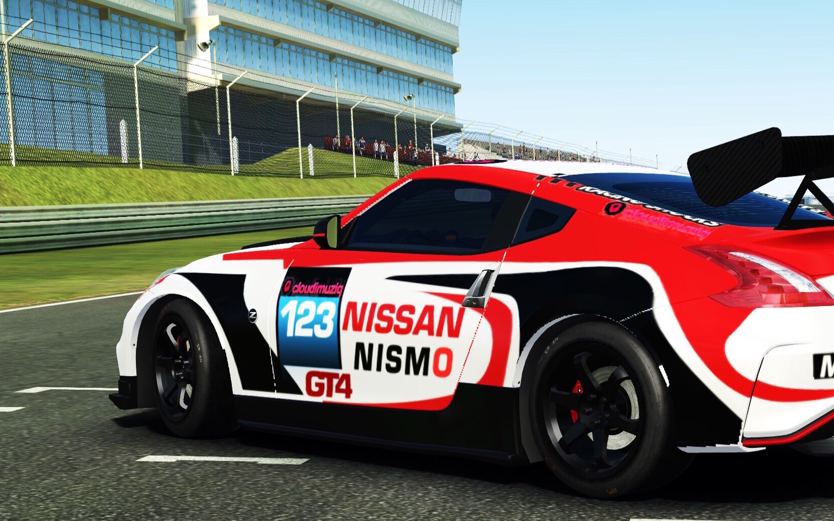 四款日产nismo 370z(z34) r3规格涂装 (欧洲gt4系列)_哔哩哔哩 (゜-゜