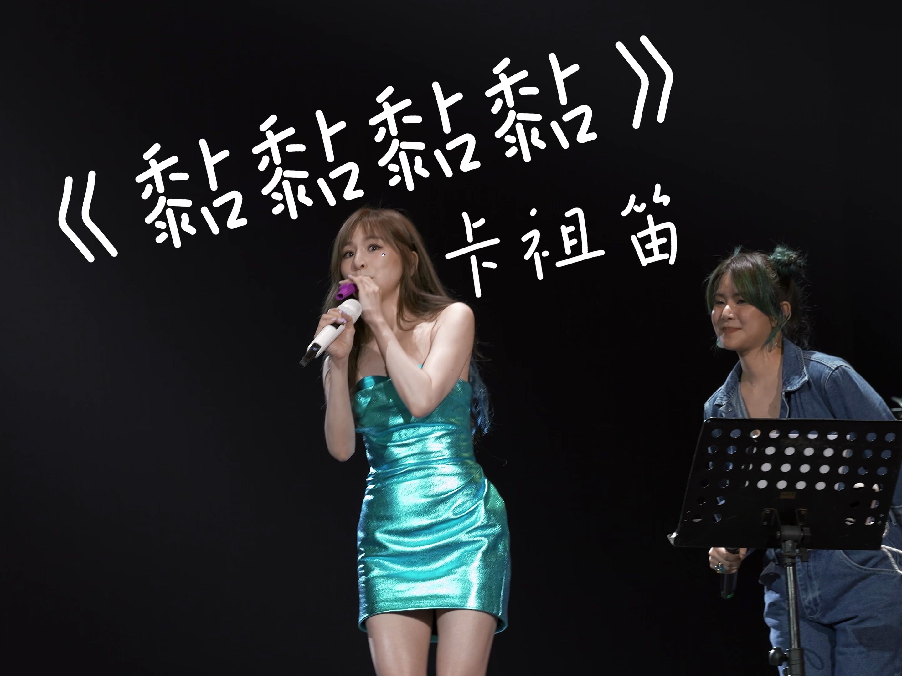 王心凌演唱会~佛山站 卡祖笛版《黏黏05》live [4k]