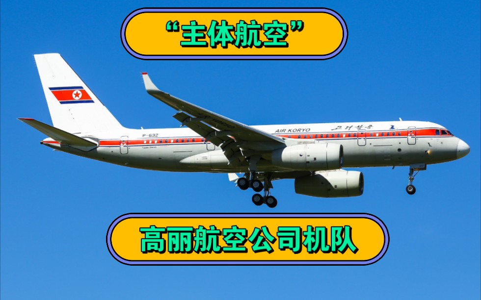 “主体航空”高丽航空机队情况哔哩哔哩bilibili