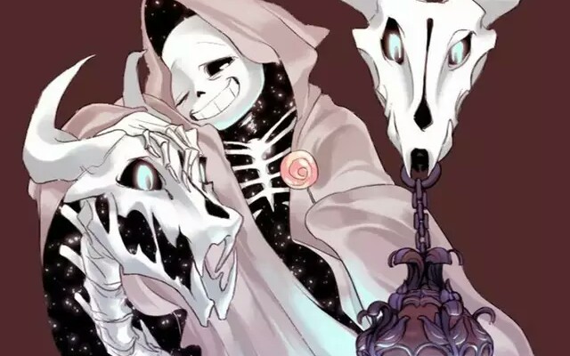 传说之下sans高清壁纸.哔哩哔哩bilibili