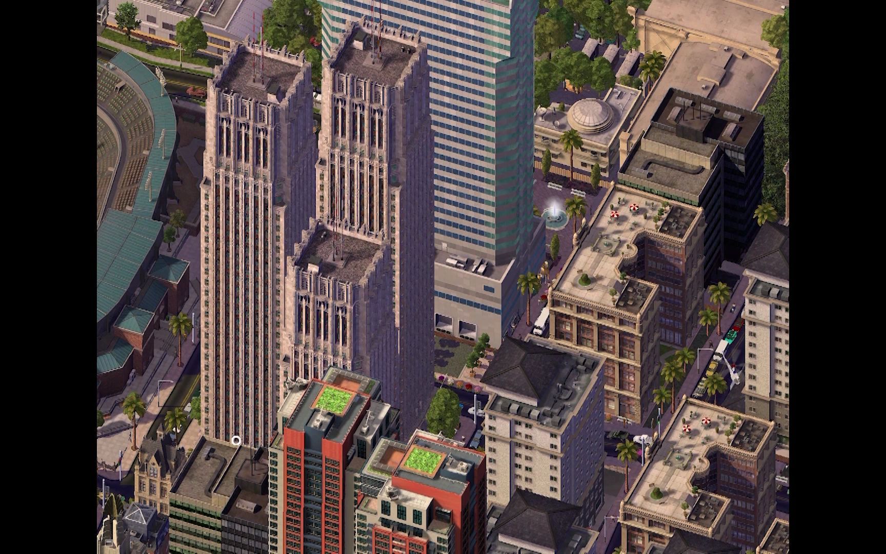 【模拟城市simcity 4】 黄昏与黑夜,黎明与希望·城建延时摄影