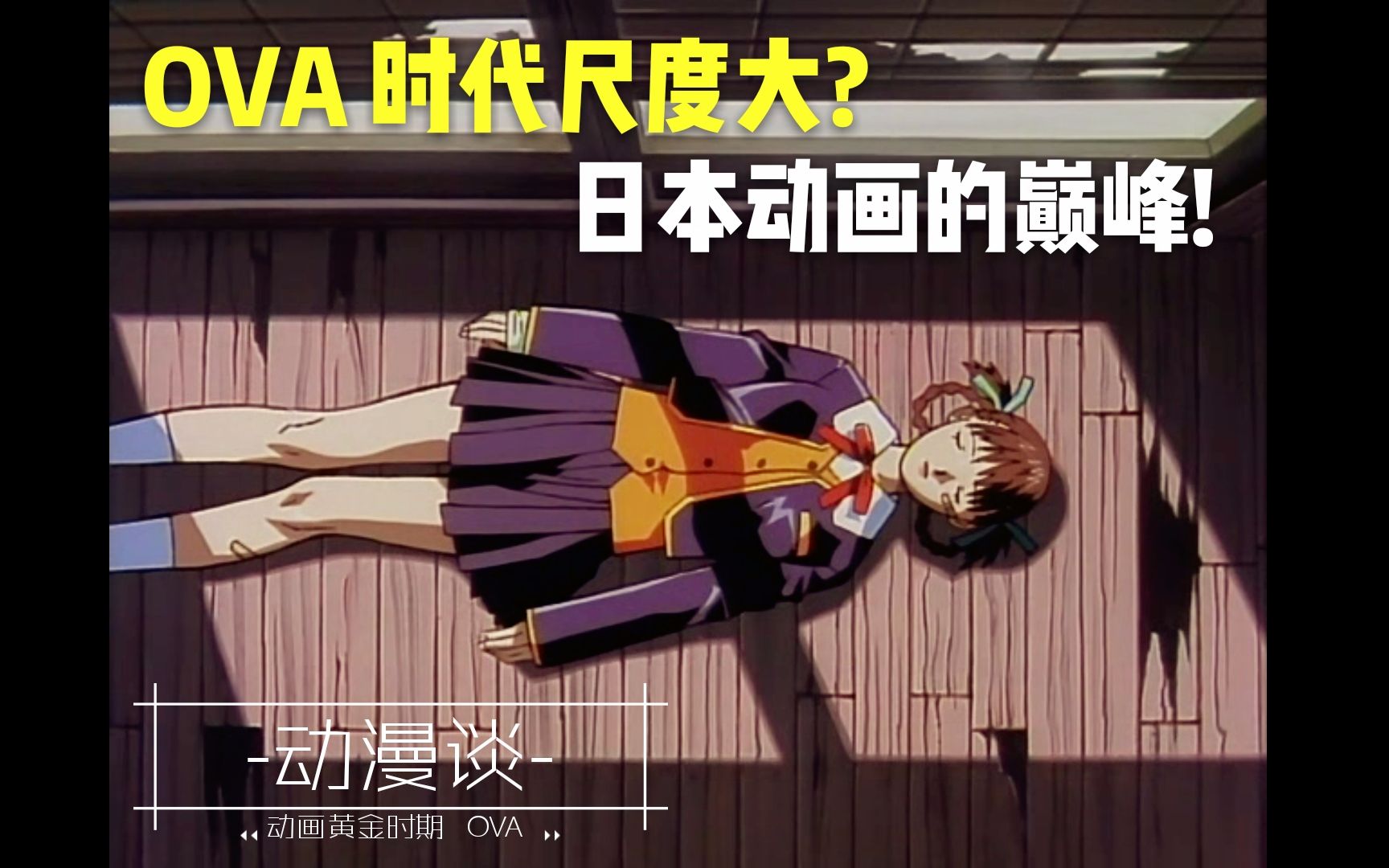 OVA动画尺度大?限制级亦是动画巅峰!聊一聊黄金时代『OVA时代』【动漫谈】_哔哩哔哩_bilibili