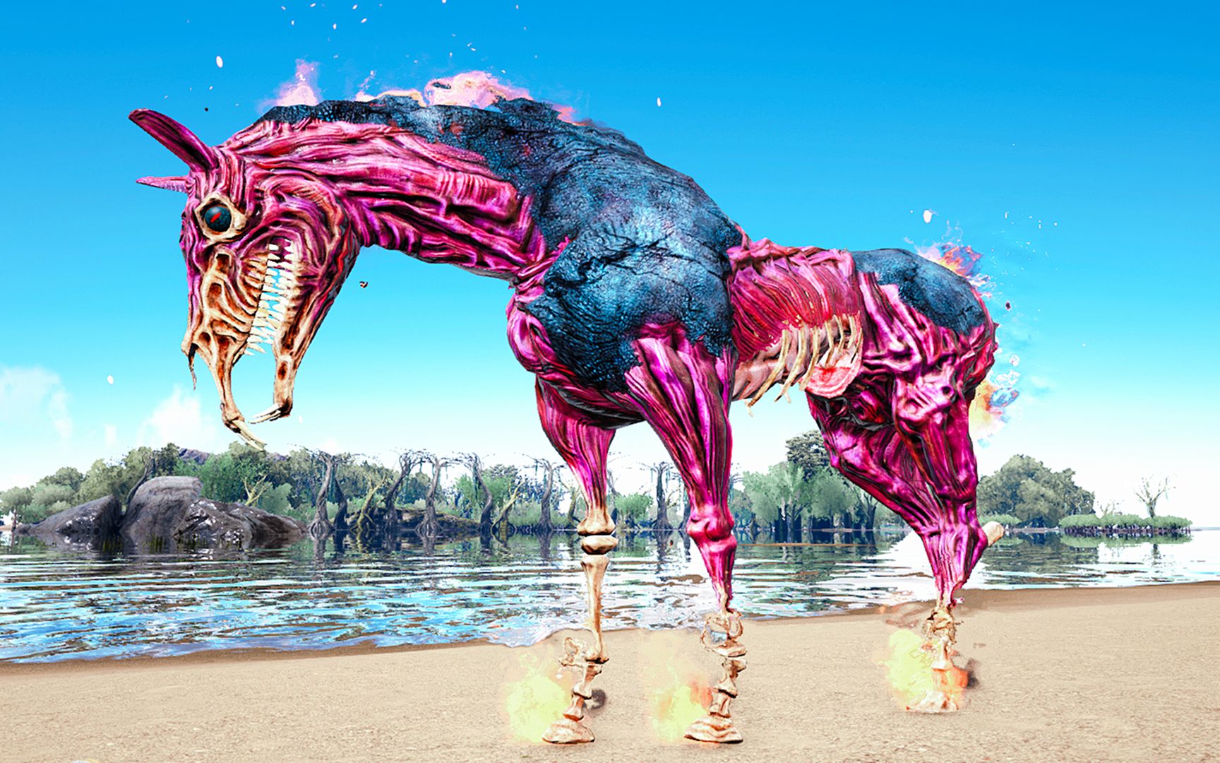 虾米会放尾兽玉的火焰骷髅马方舟修罗战场14