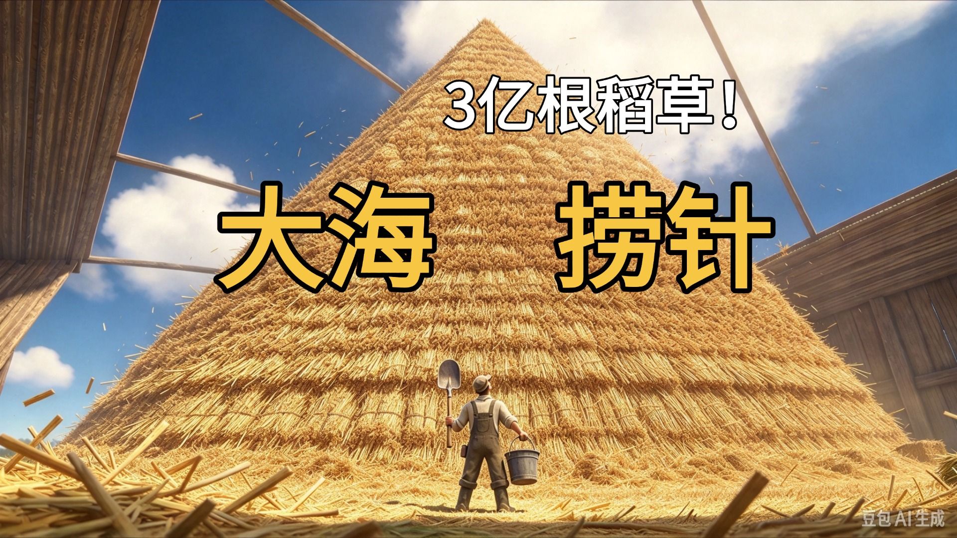 在3亿根草里面找1根针，究极版‘大海捞针’！