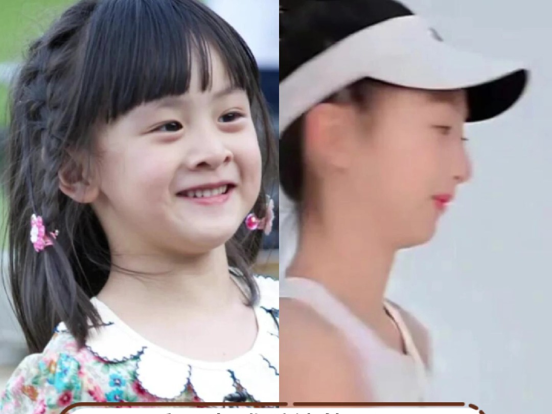 看了森碟后缩的下巴,对比王诗龄,下辈子投胎做李湘女儿的含金量还在