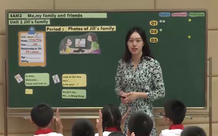 [图]457牛津上海版英语四年级上册 Module2 Me, my family and friends.Unit1 Jill's family 教学视频+PP