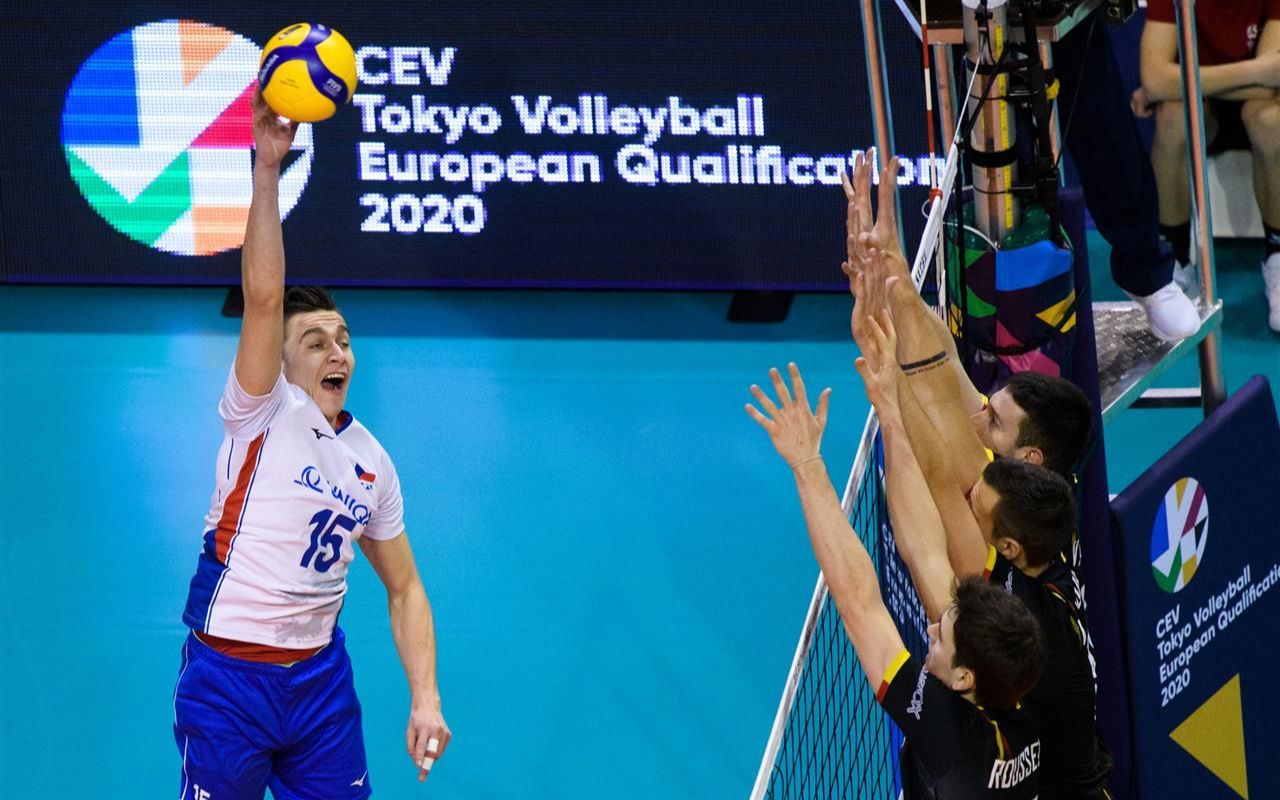 07 东京奥运会欧洲男排资格赛 a组 比利时–捷克_哔哩哔哩 (゜-゜)つ