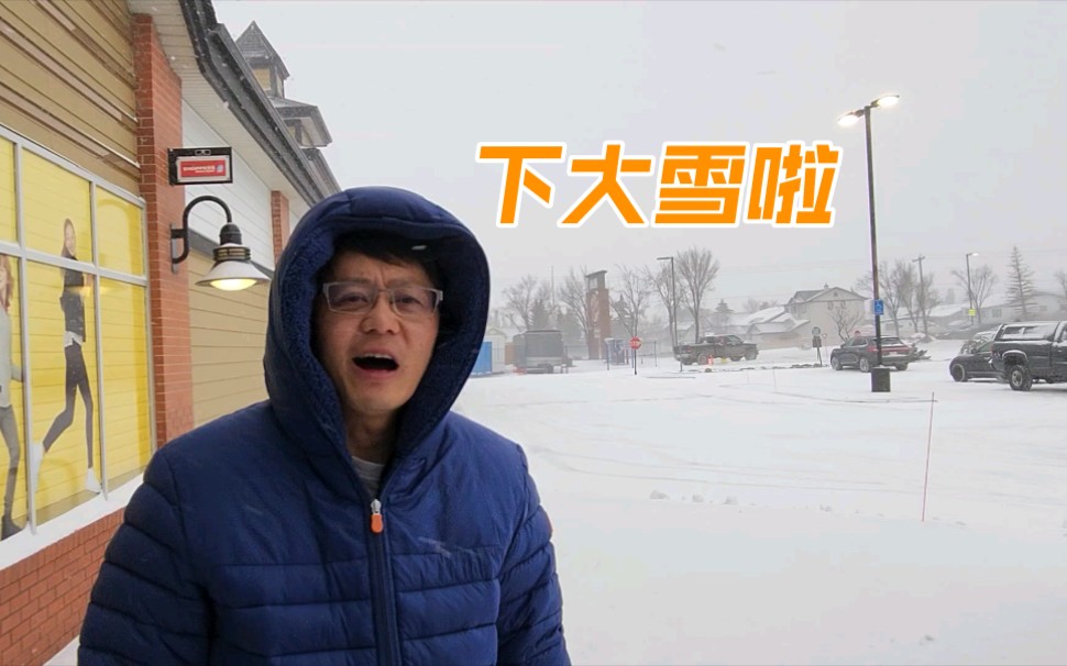 [图]加拿大卡尔加里移民生活11月的第二天下大雪啦