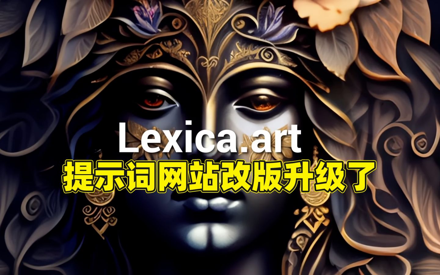 Lexica.art更新了!从单纯的提示词共享网站变为了一个综合性的AI绘画服务网站哔哩哔哩bilibili