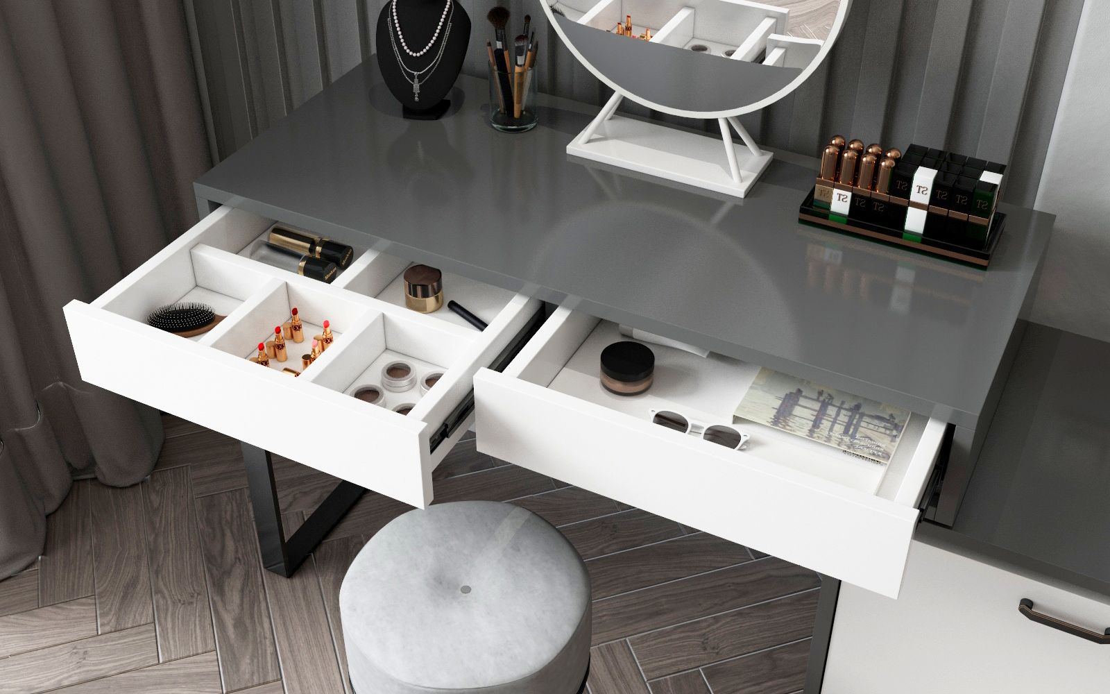 抽屉面板的拆卸与安装教程!