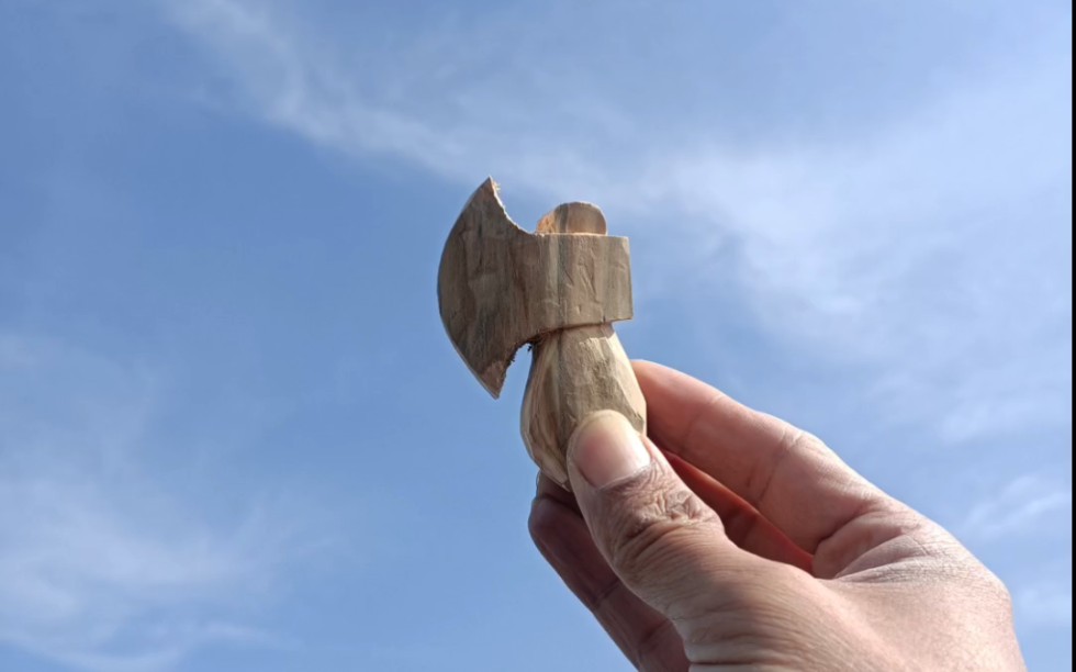 桃木小斧头#以木会友 #桃木 #纯手工制作