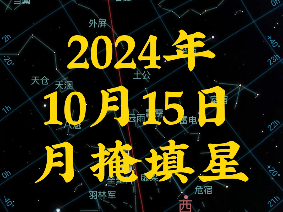 2024年10月15日月掩填星哔哩哔哩bilibili