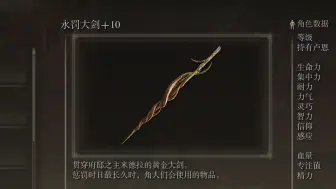 Descargar video: 《艾尔登法环DLC》武器作战评测：永罚大剑