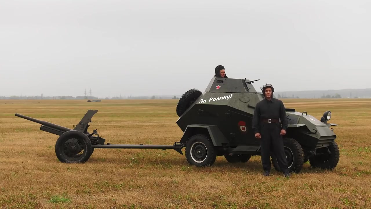 【装甲】驾驶一辆修复的ba-64b装甲车_哔哩哔哩_bilibili