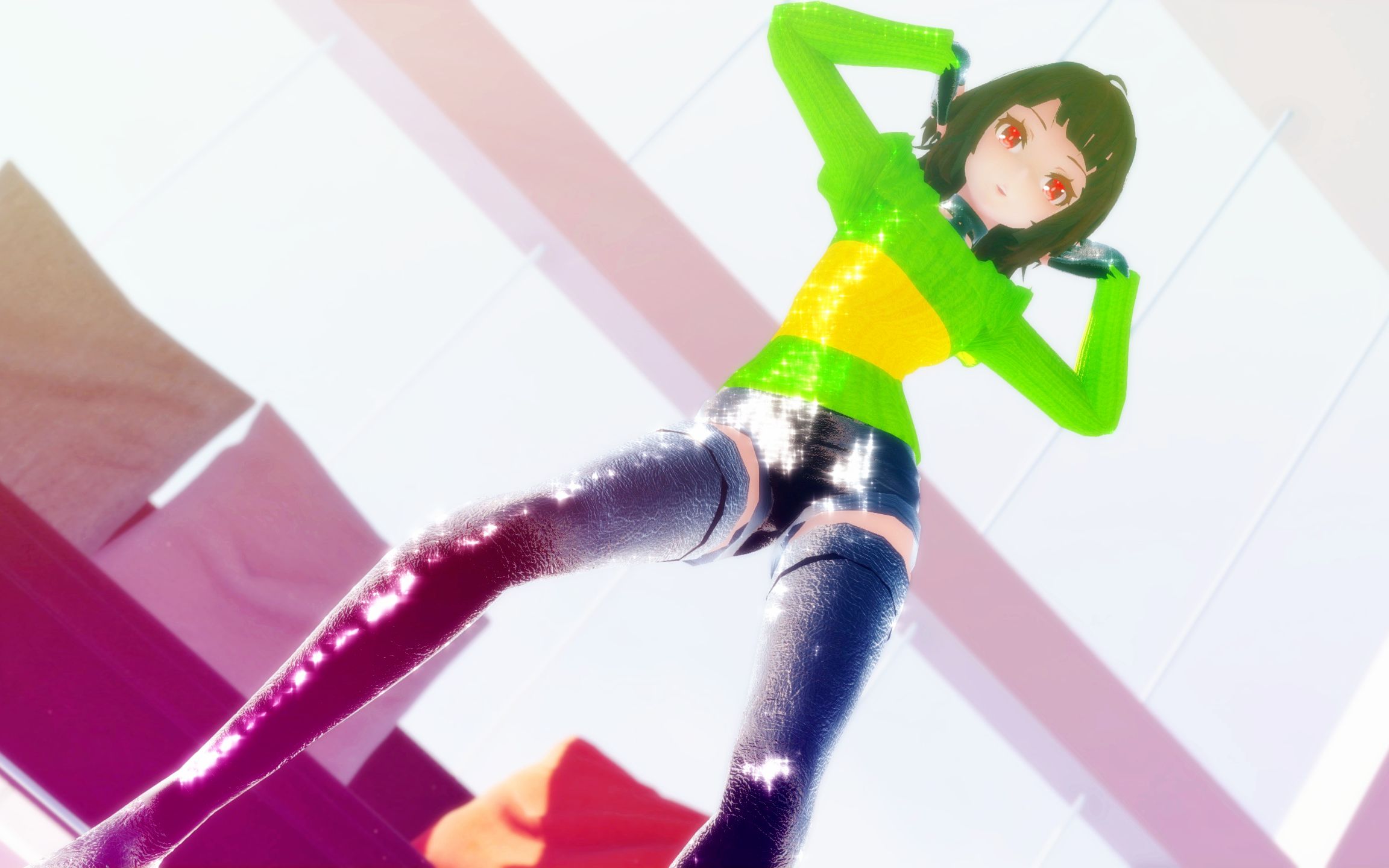 1080p60帧72chara酱又来搞事啦72[undertalexmmd/utxmmd]【油管