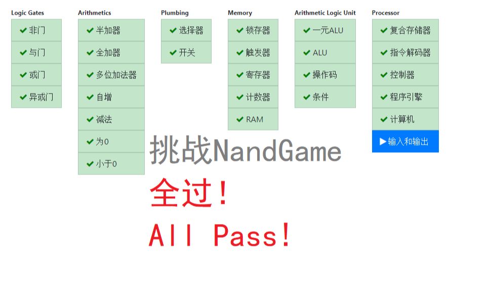 挑战 NandGame  电脑制作游戏 全哔哩哔哩bilibili