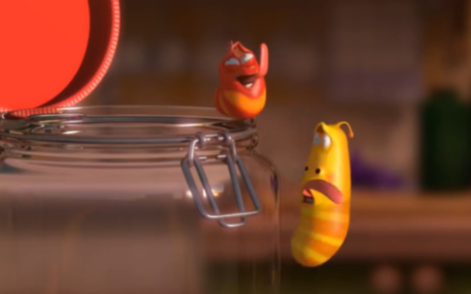 [水]动画作业草稿临摹爆笑虫子