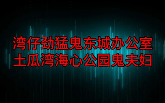 【粤语纯音频】湾仔劲猛鬼东城办公室,土瓜湾海心公园鬼夫妇哔哩哔哩bilibili