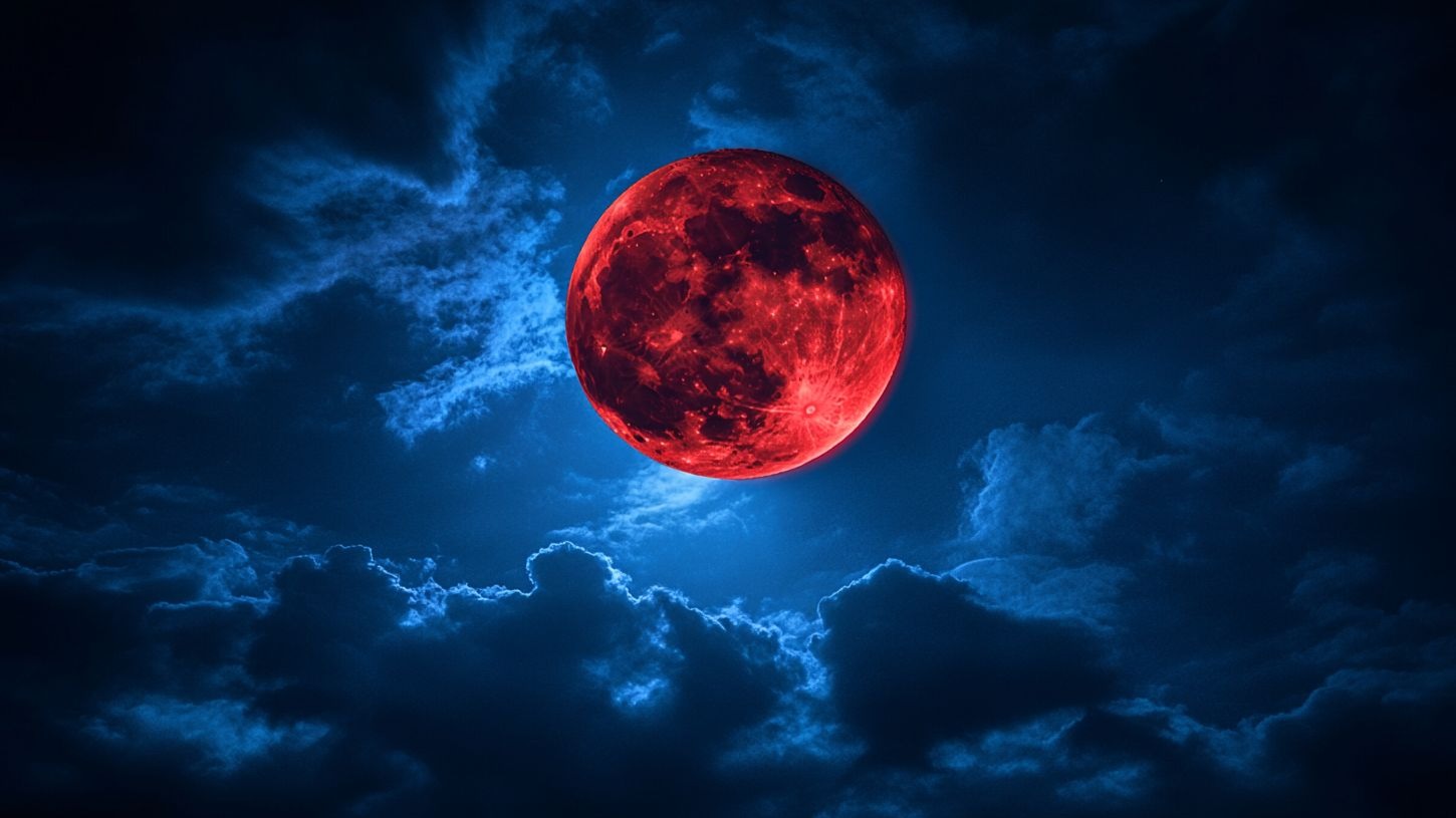 血月月食紧急传讯