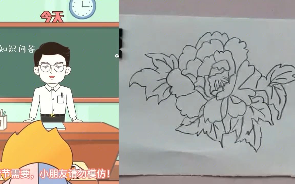 看动画学画画:如何画美丽的公主,边看边学,快乐成长!哔哩哔哩bilibili