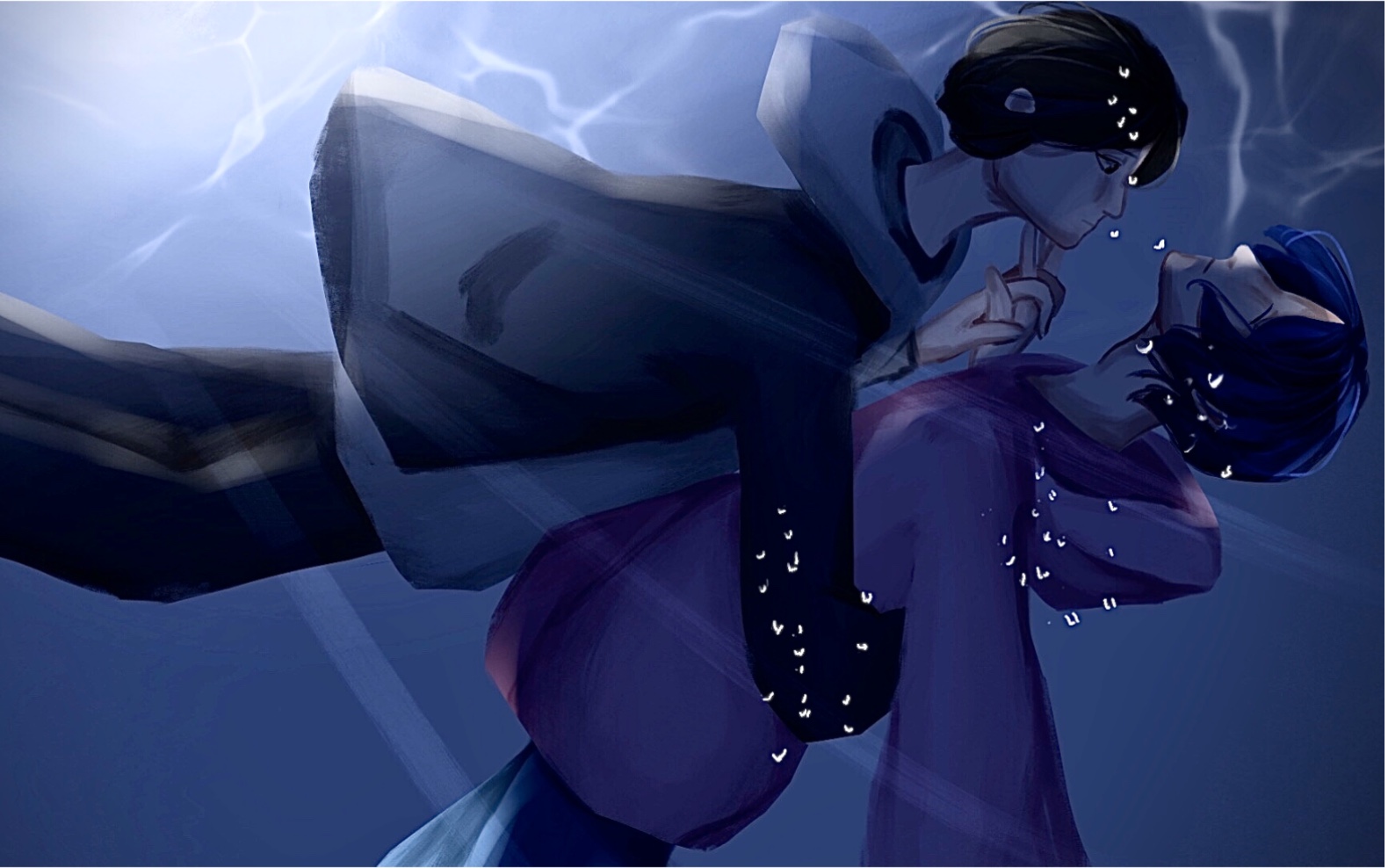 【k花/手书】海底