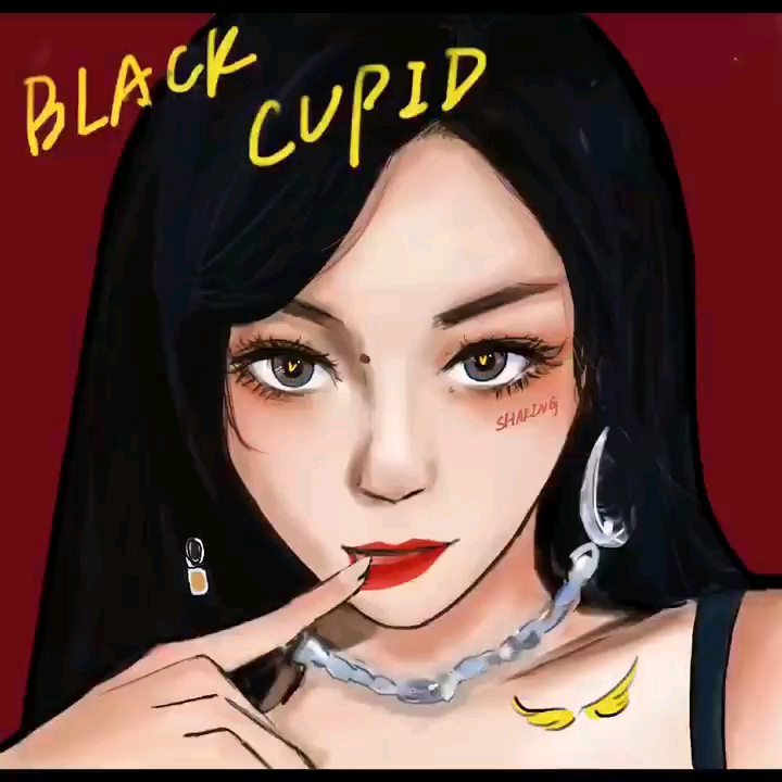 [图]【谢可寅-Black Cupid】瞎画