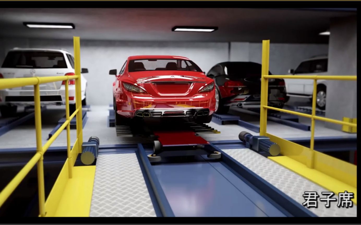 重型agv停车机器人,已经开始走入日常生活中_哔哩哔哩 (゜-゜)つロ