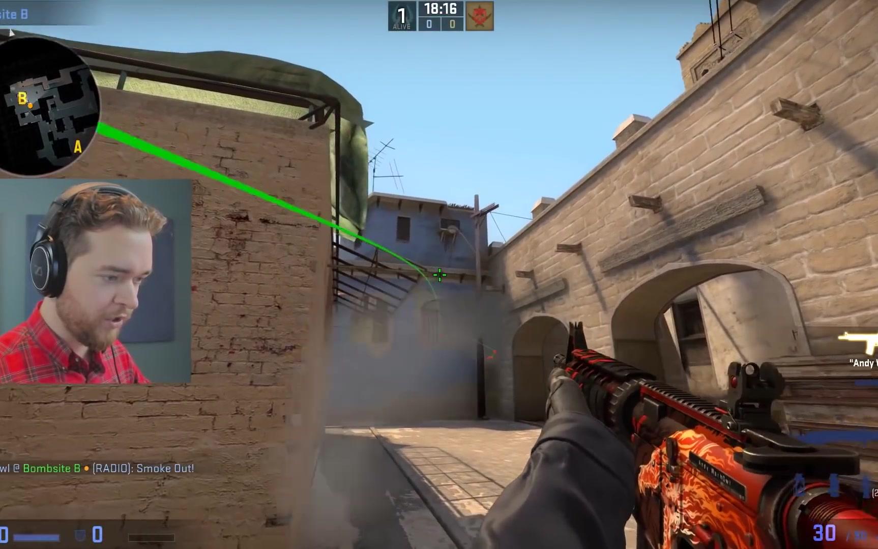 csgo单人防守mirage如何单人防守b小战枭出品