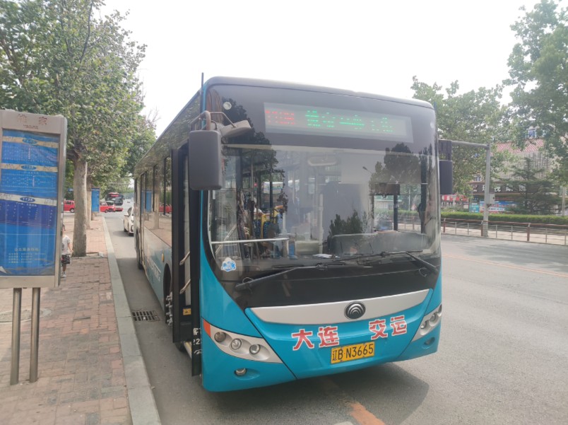 大连交运1108路宇通zk6105bevg25原声原速