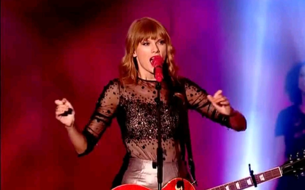 Taylor Swift 《Red》Live BBC Radio 1 Teen Awards 2012哔哩哔哩bilibili