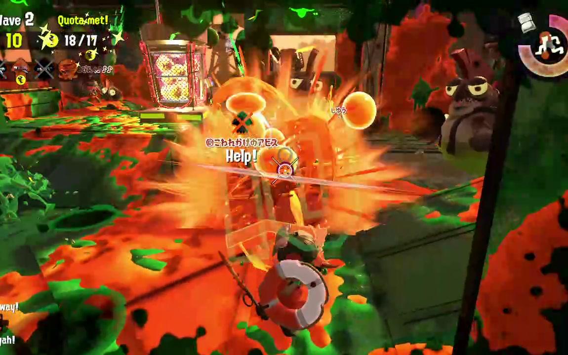 splatoon2喷射战士2久违的打工