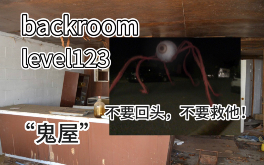 [图]【backrooms】level123-“鬼屋”千万别去营救所谓的呼救，那根本就不是人