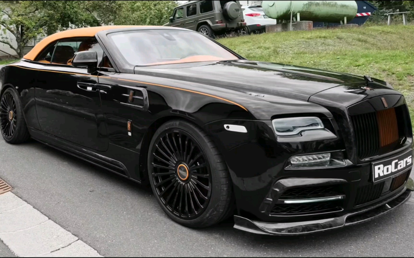 mansory 设计的 2023 rolls-royce dawn - 声音,内部和外部