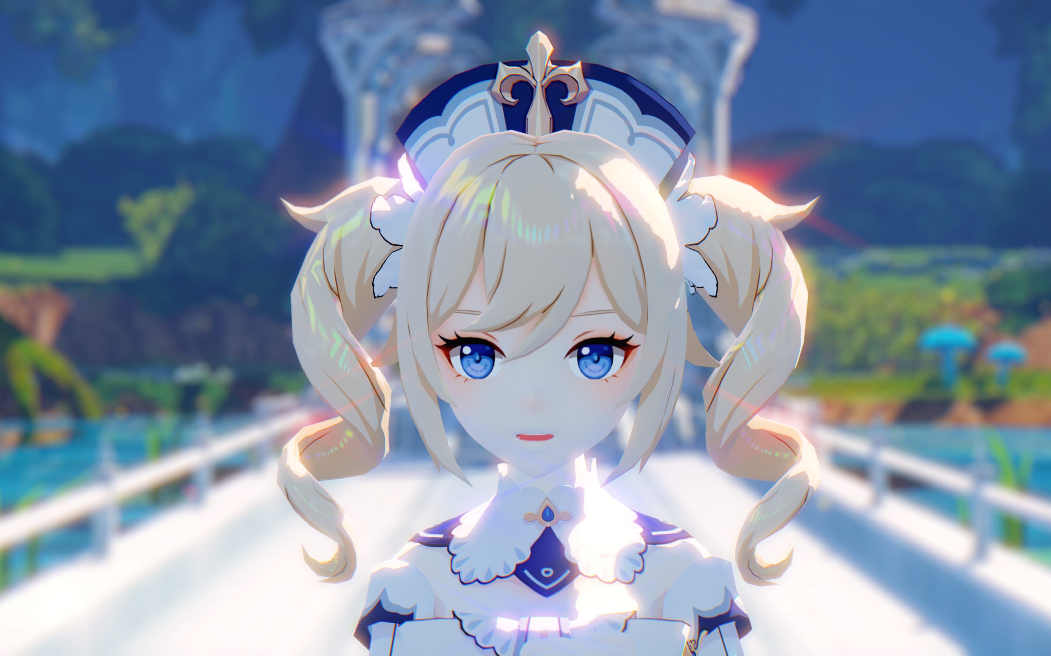 【4k】芭芭拉冲鸭