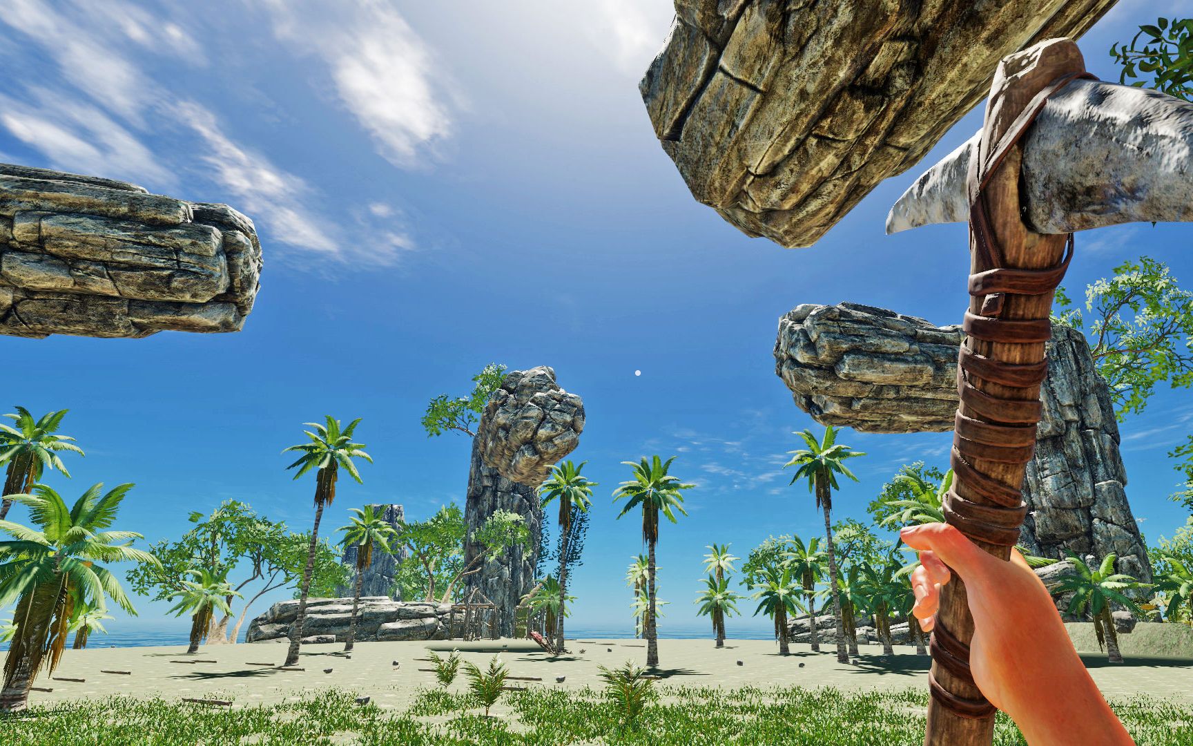 荒岛求生82误入四方巨石阵我意外发现了人类部落遗迹