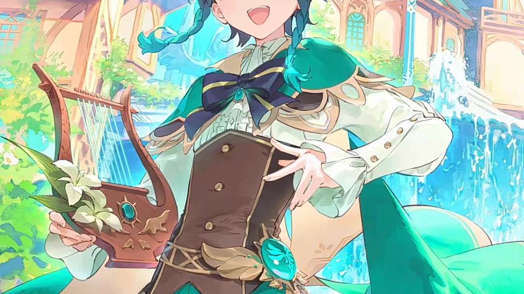 图_原神_温迪_背景音乐:溯(钢琴版)