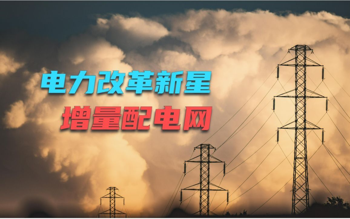 源网荷储智慧园区,电力体制私有化的增量配电网可能即将崛起!哔哩哔哩bilibili