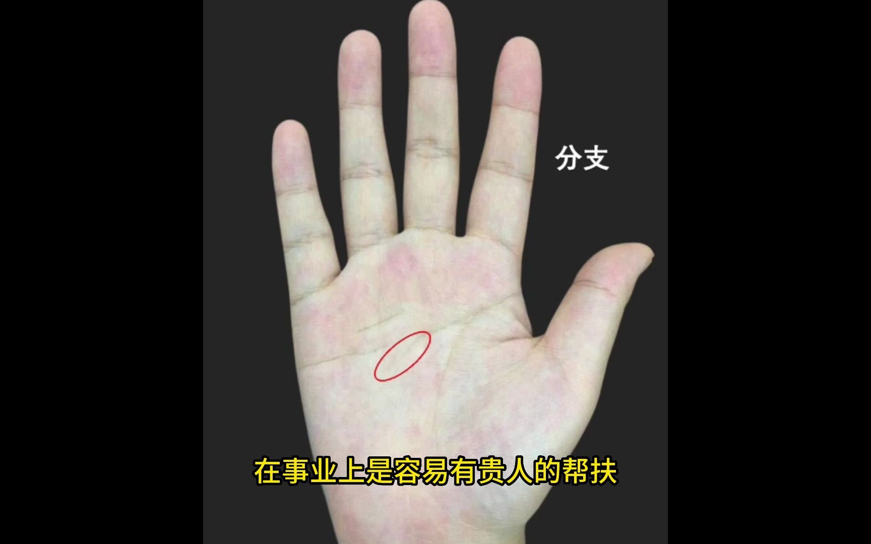 有贵人帮扶,但唯独婚姻不好的手掌纹!
