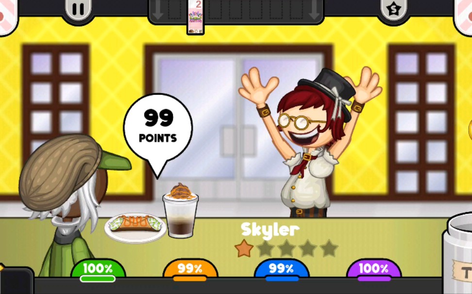 老爹奶茶店 day26(内含黑皮白毛辣妹)_单机游戏热门视频