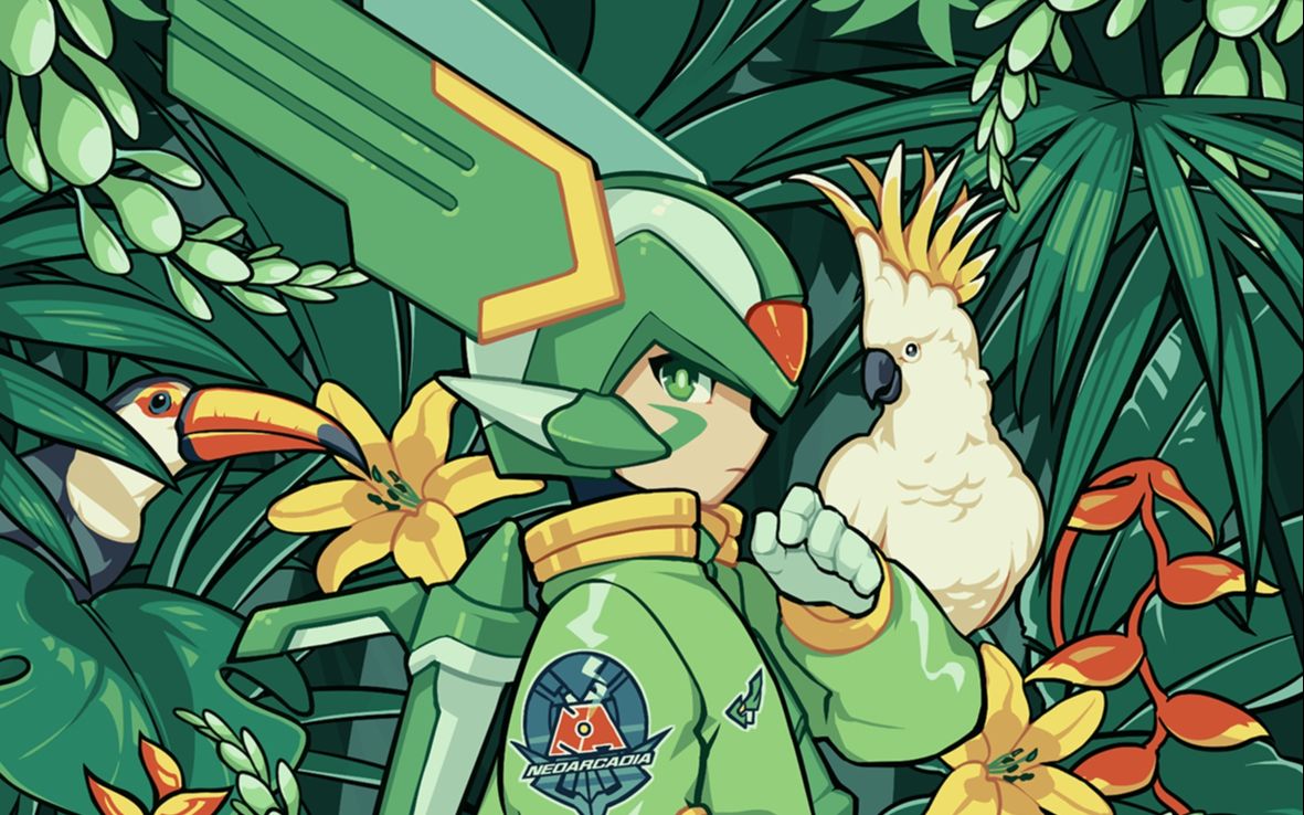 【洛克人zero】赫尔琵亚 - rockman zero sage harpuia_哔哩哔哩bili