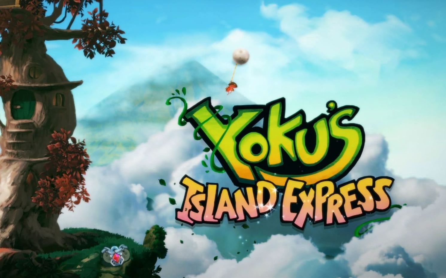 [图]【反面橙】100%全收集《尤库的小岛速递（Yoku's Island Express）》游戏实况（1）