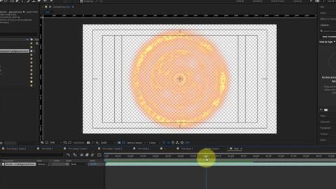 Ae特效黑色背景如何变透明 哔哩哔哩