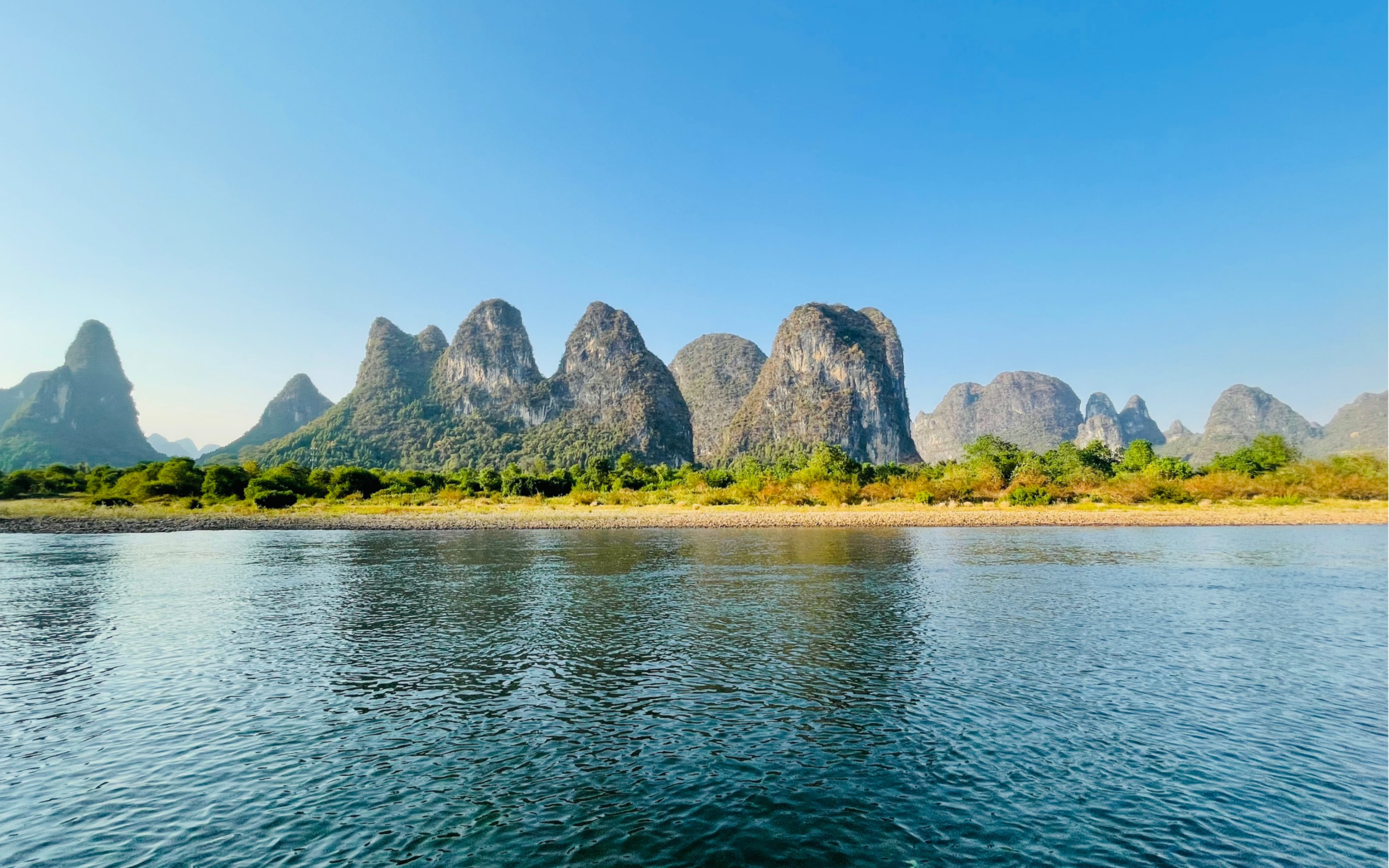 疫情期间,带大家沉浸式云游玩桂林山水 #遇龙河#阳朔
