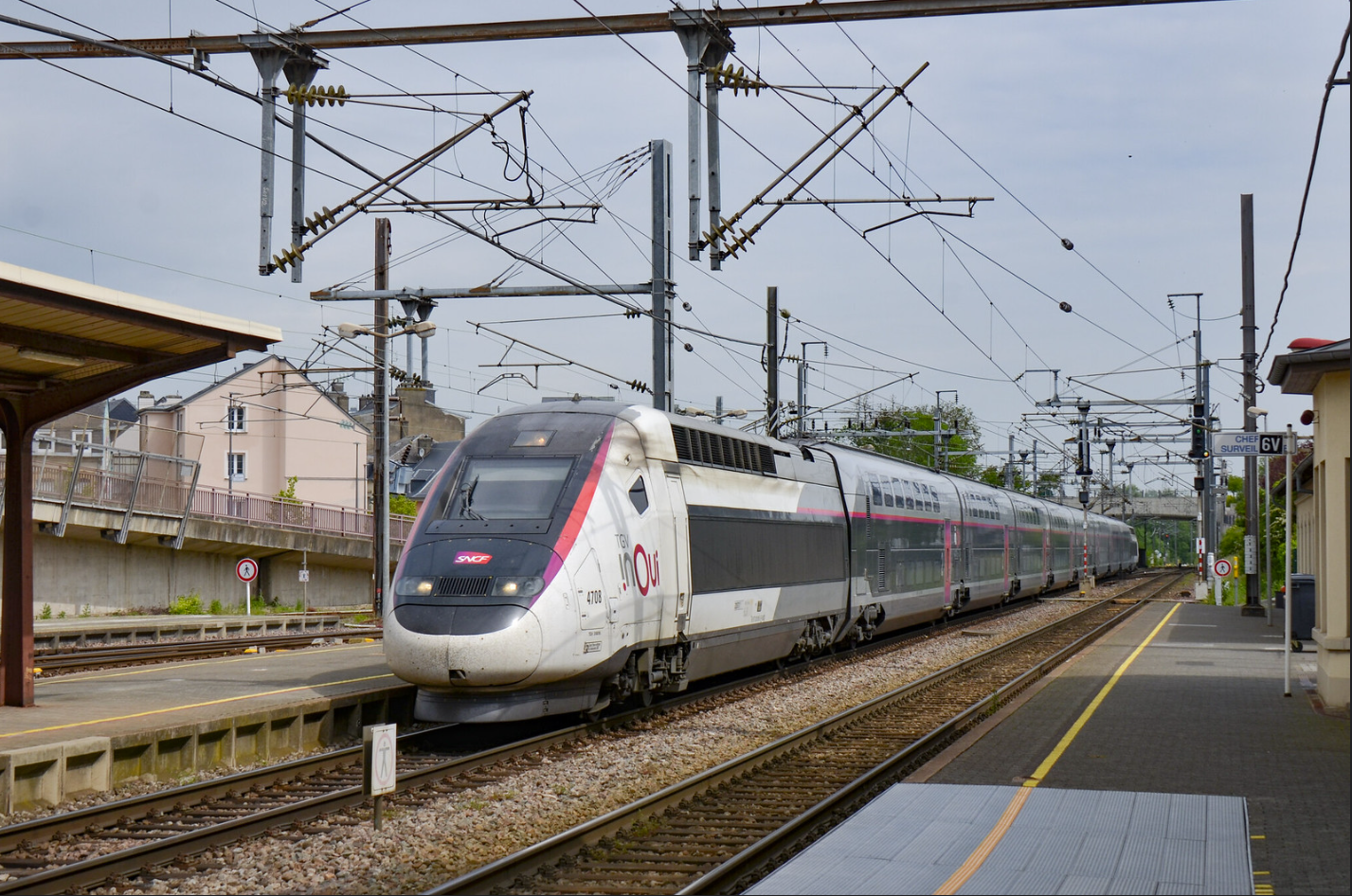【前方展望】tgv 2n2型高速列车: 巴黎东站 → 卢森堡