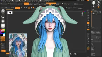 卧槽这建模...原来四糸乃模型是这样制作出来的！！