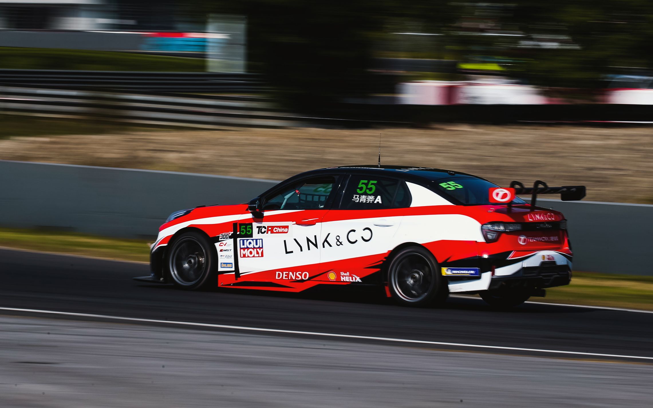 第一视角马青骅驾驶领克03tcr赛车上海天马赛车场车载解说