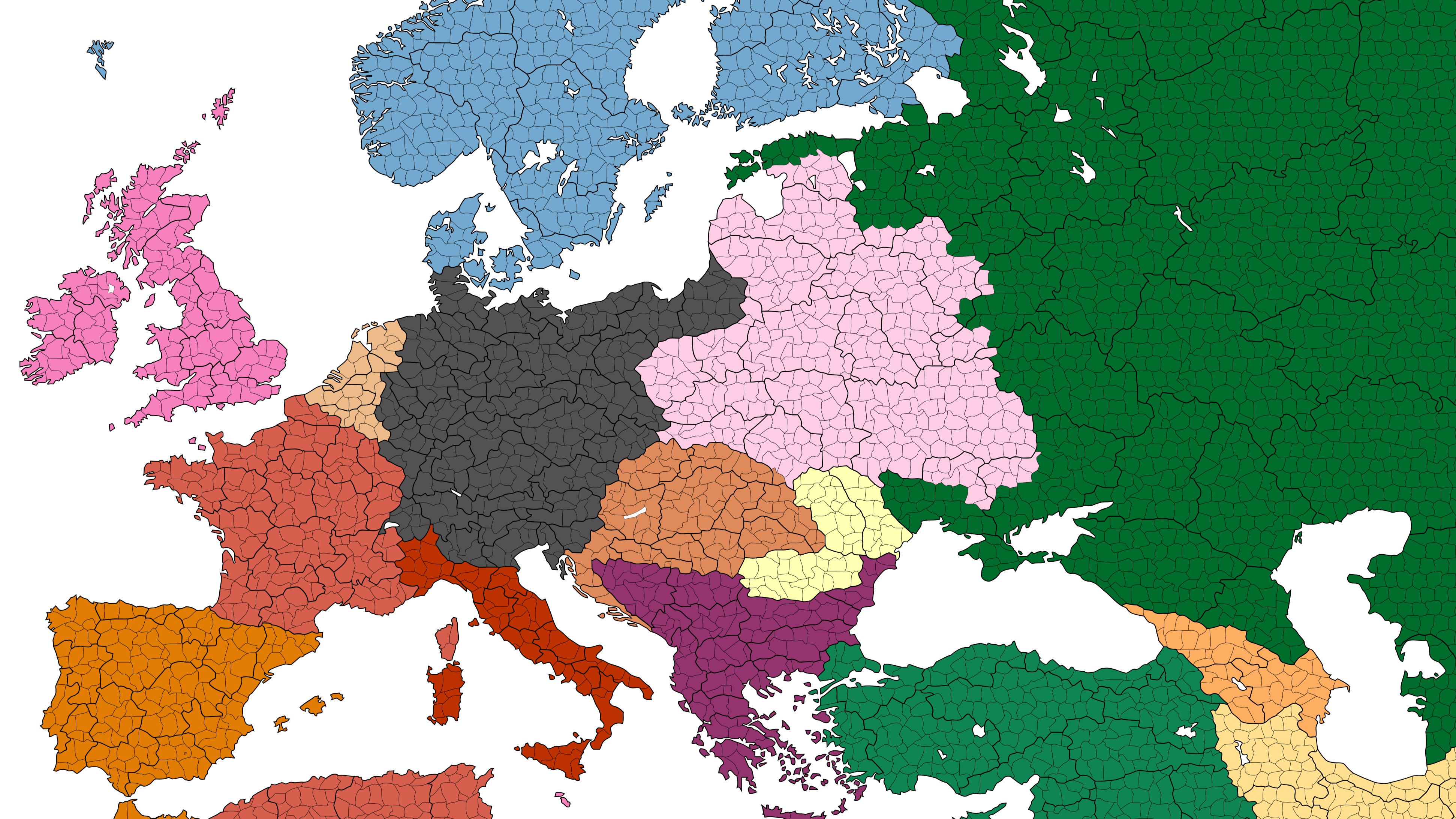 假如拜占庭在维多利亚3复活?[自制架空历史地图]