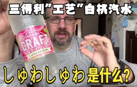 三得利 天然水 工艺 汽水  爽快白桃味 [中文] Suntory Sparkling Craft Peach哔哩哔哩bilibili