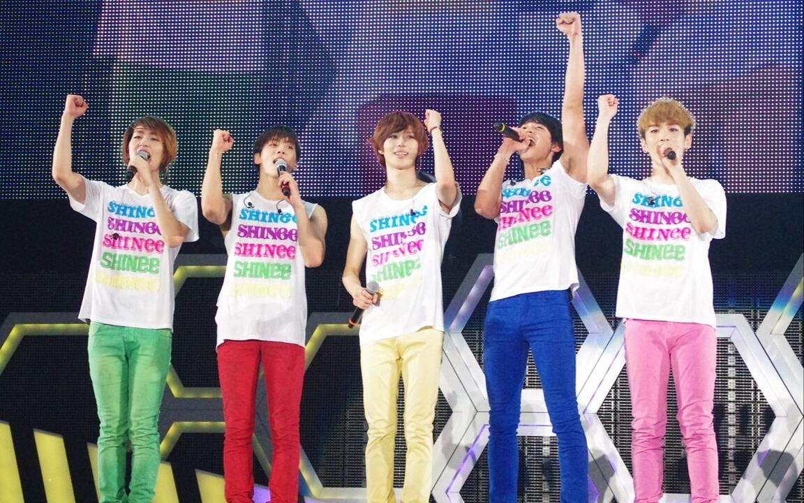 SHINee THE FIRST JAPAN ARENA TOUR SHINee WORLD 2012_哔哩哔哩_bilibili